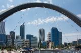 Skyline vom Elizabeth Quay, Perth